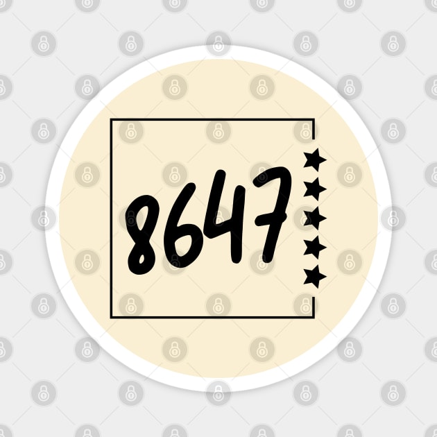 8647 Magnet by Creatifly Graphic Tees